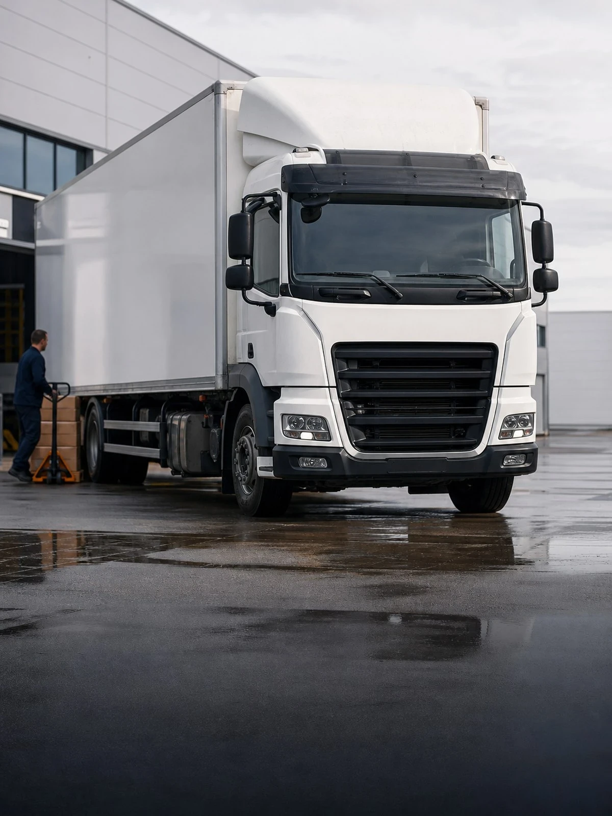 Arranging truck insurance through Finass Verzekert