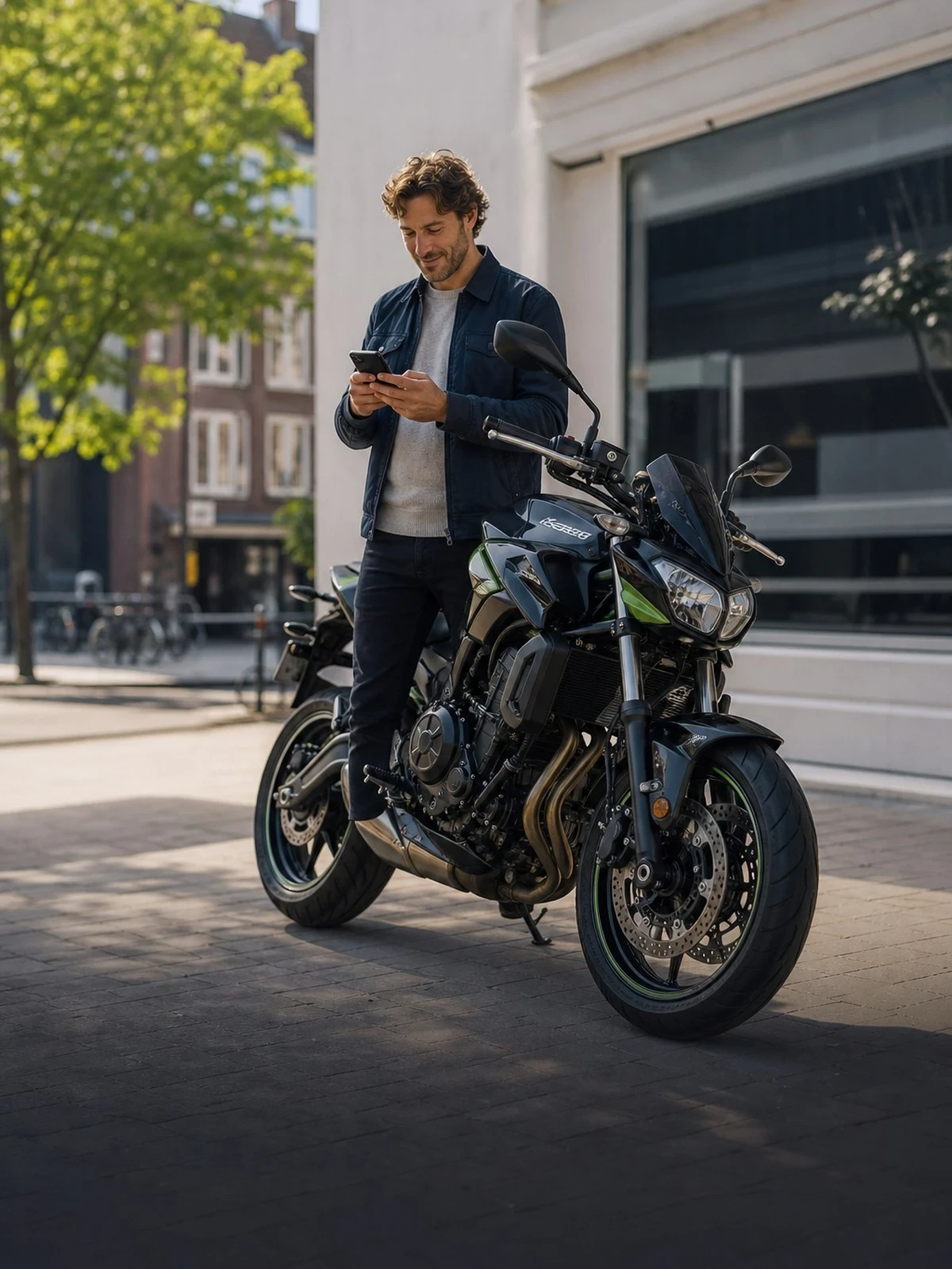 Motorverzekering kawasaki afsluiten via Finass Verzekert