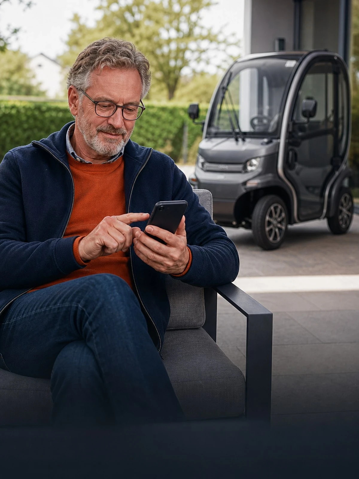 Overdekte gesloten scootmobielverzekering afsluiten via Finass Verzekert