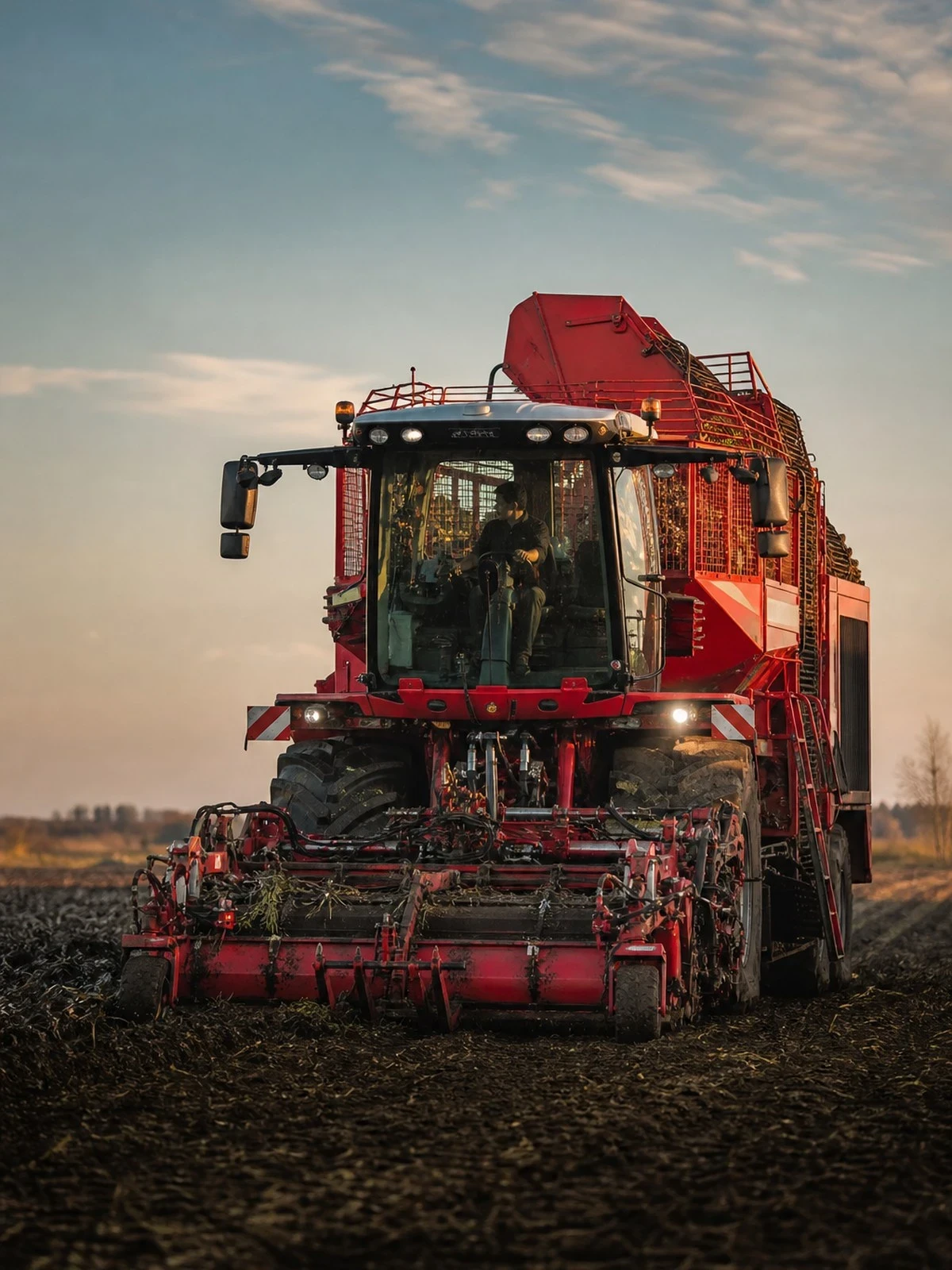 Rooi oogstmachine verzekering - verzekering en dekking via Finass Verzekert