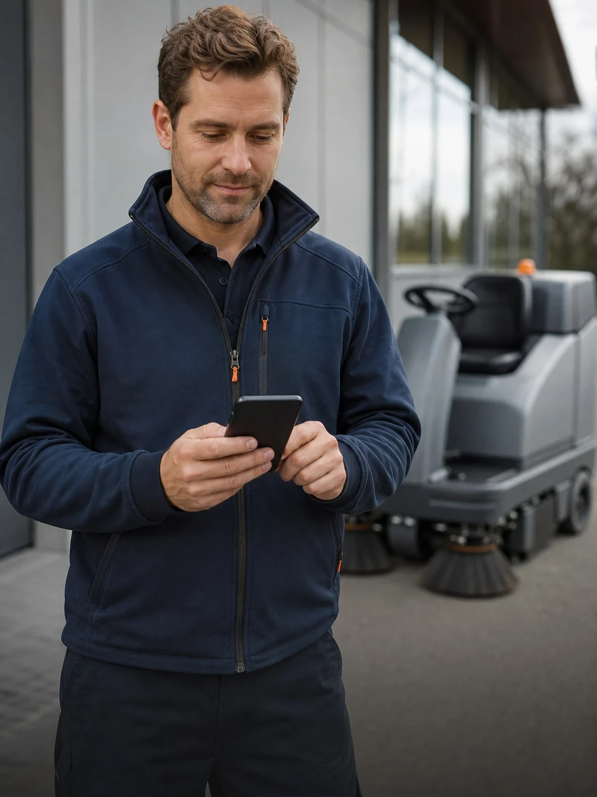 Veeg schrobmachine verzekering afsluiten via Finass Verzekert