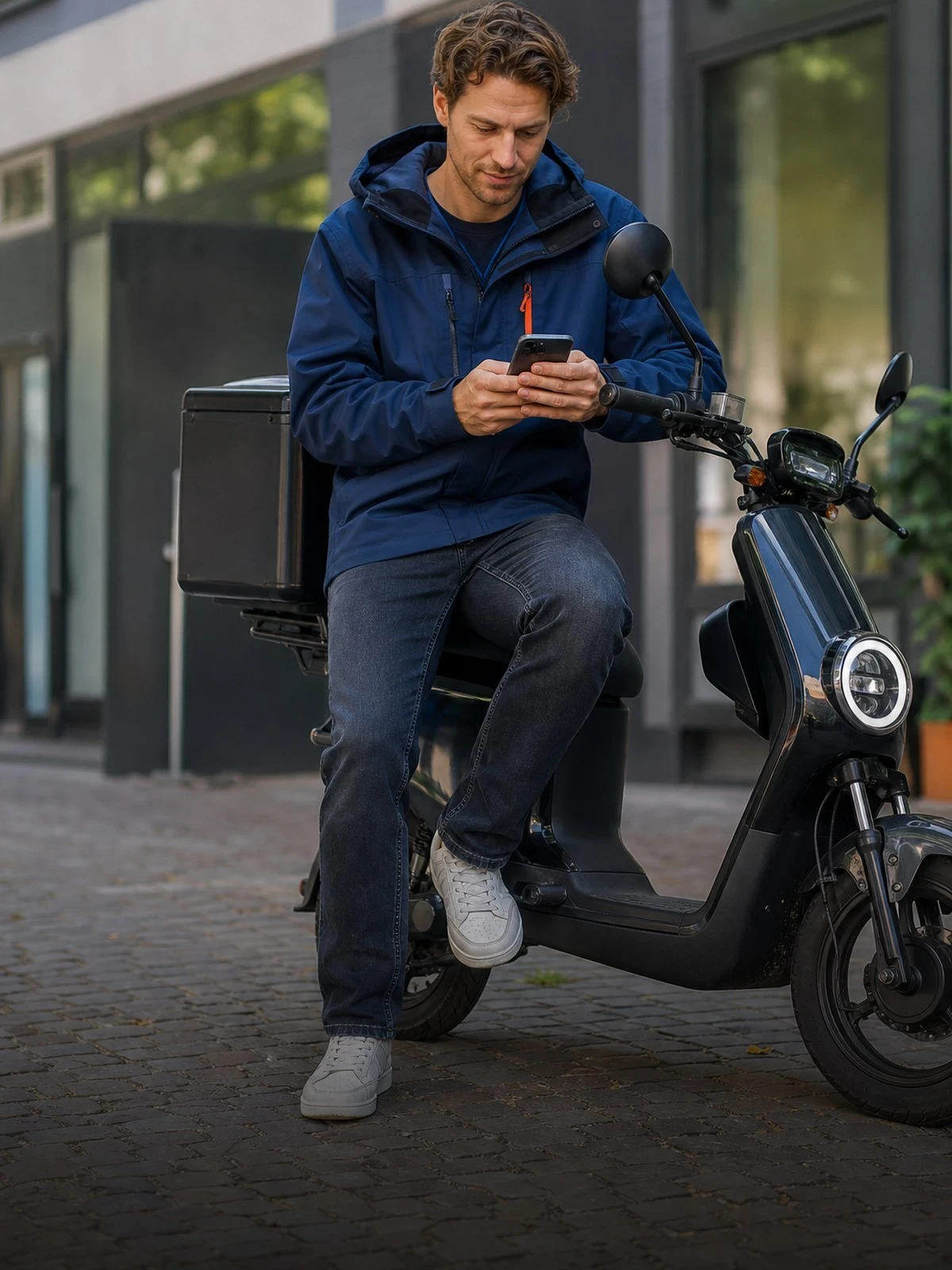 Vereende bezorgbromfietsverzekering afsluiten via Finass Verzekert