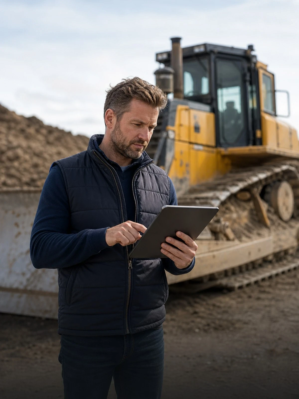 Werkmaterieelverzekering bulldozer afsluiten via Finass Verzekert