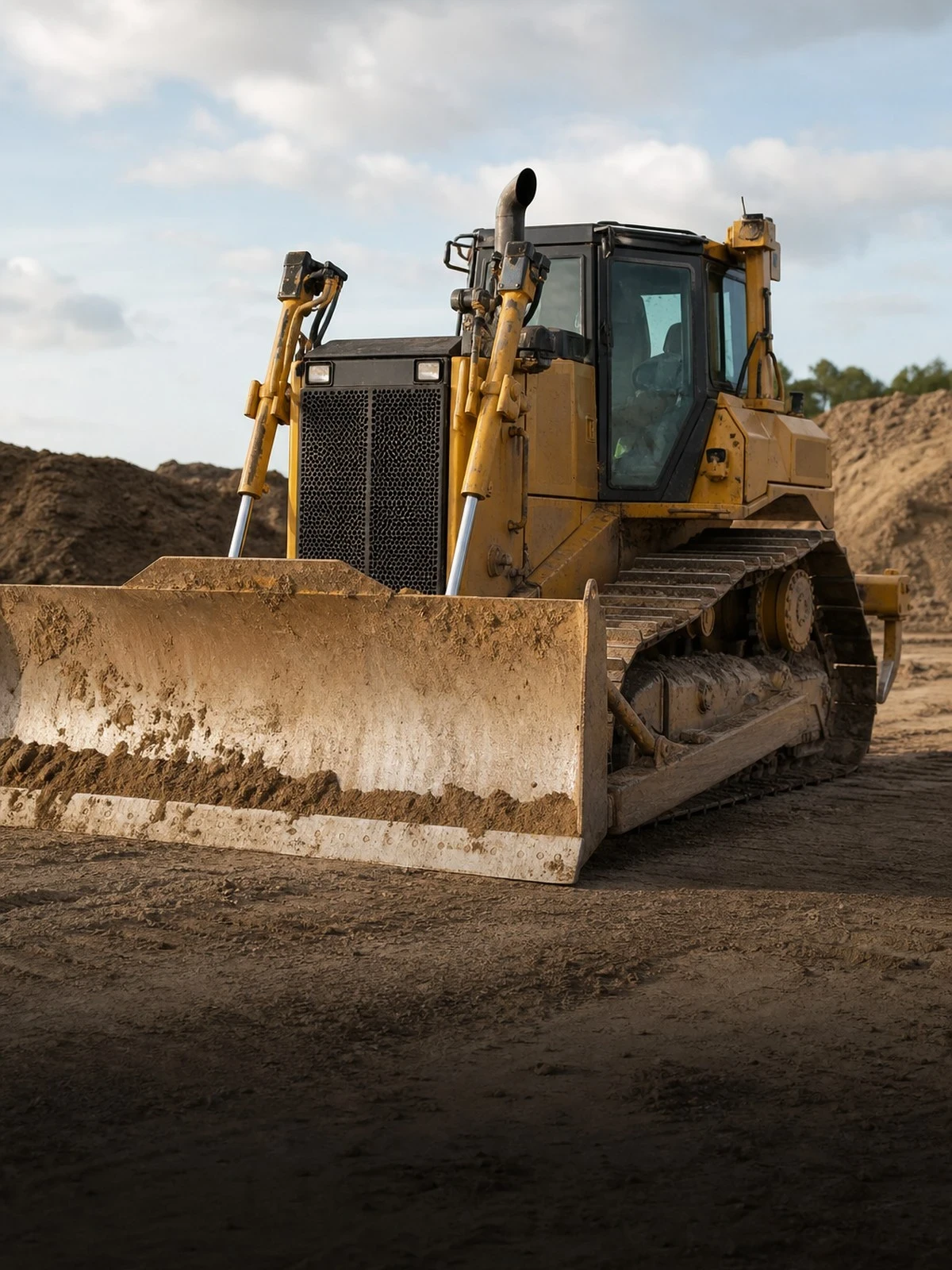 Werkmaterieelverzekering bulldozer - verzekering en dekking via Finass Verzekert