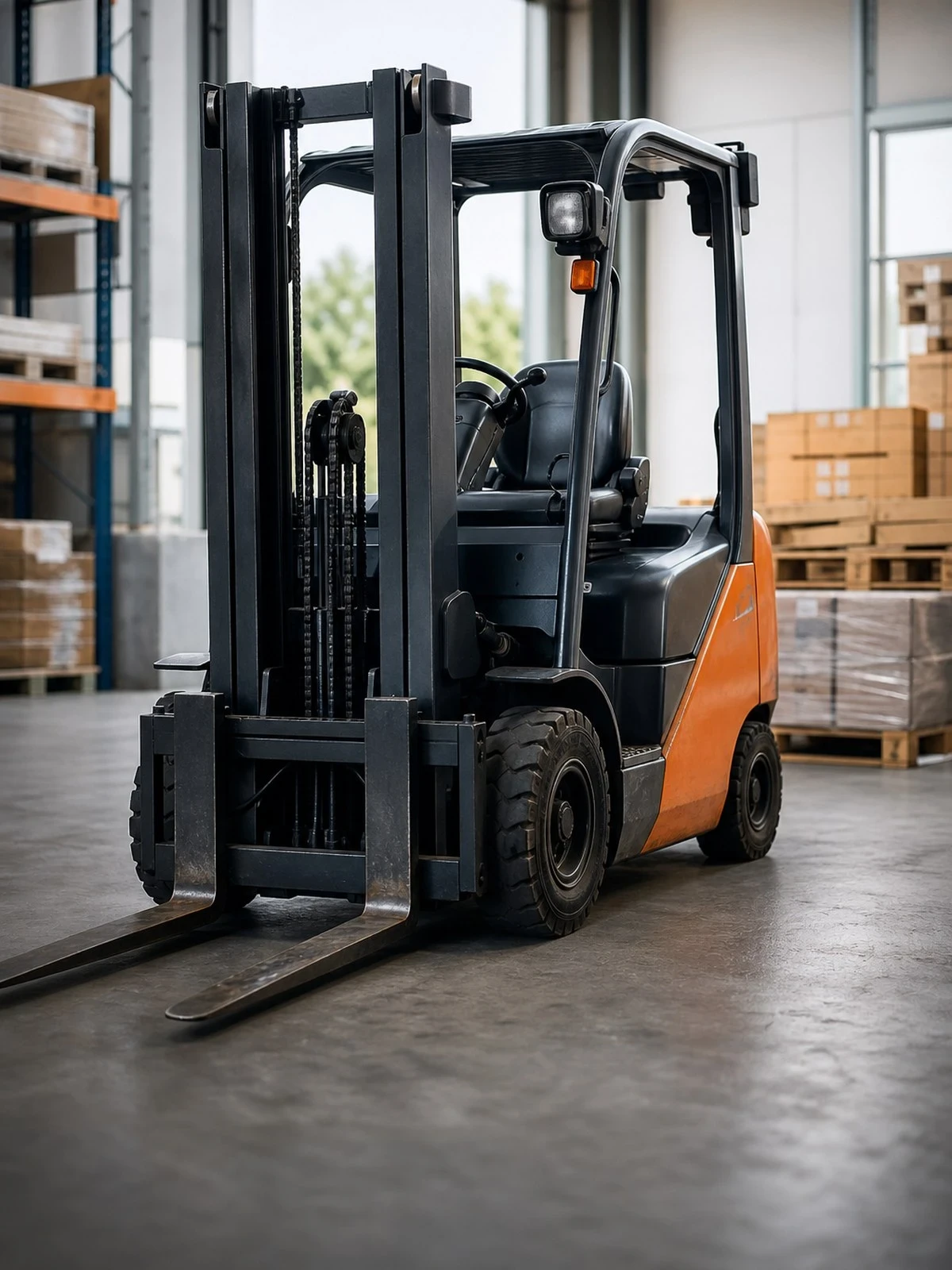 Werkmaterieelverzekering heftruck - verzekering en dekking via Finass Verzekert