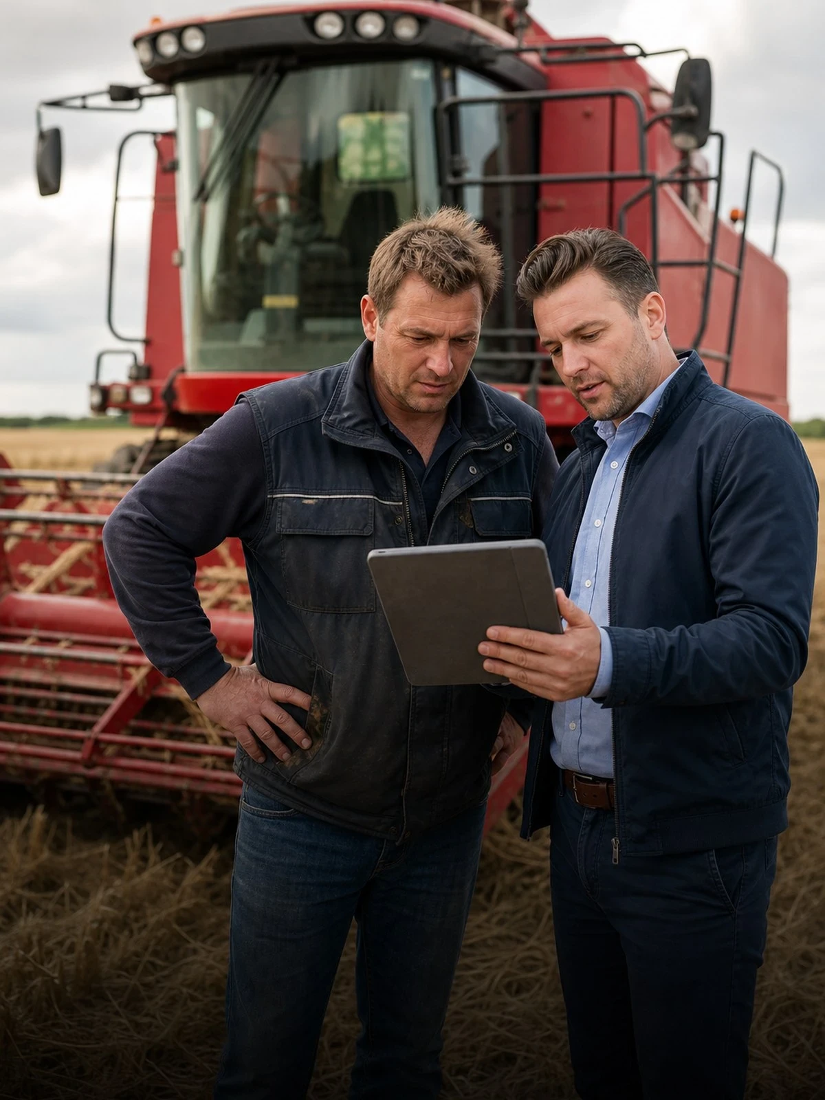 Werkmaterieelverzekering rooi oogstmachine vergelijken met onafhankelijk verzekeringsadvies