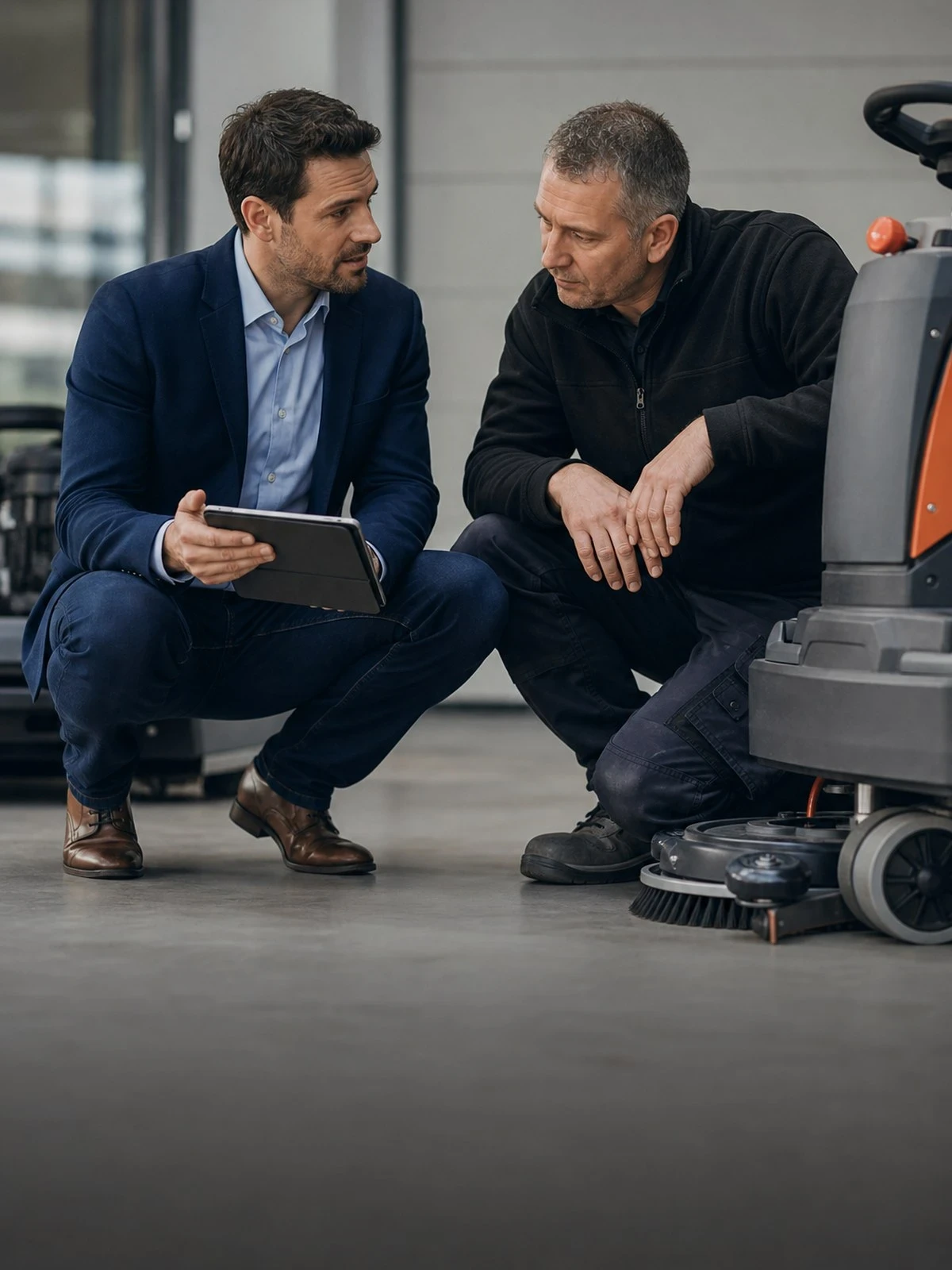 Werkmaterieelverzekering veeg schrobmachine vergelijken met onafhankelijk verzekeringsadvies